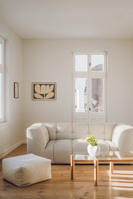 Inspirace: Skandinávský styl, Obývací pokoj