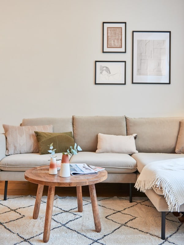 Inspirace: Skandinávský styl, Obývací pokoj, B2B STL, Bonami návrh interiéru