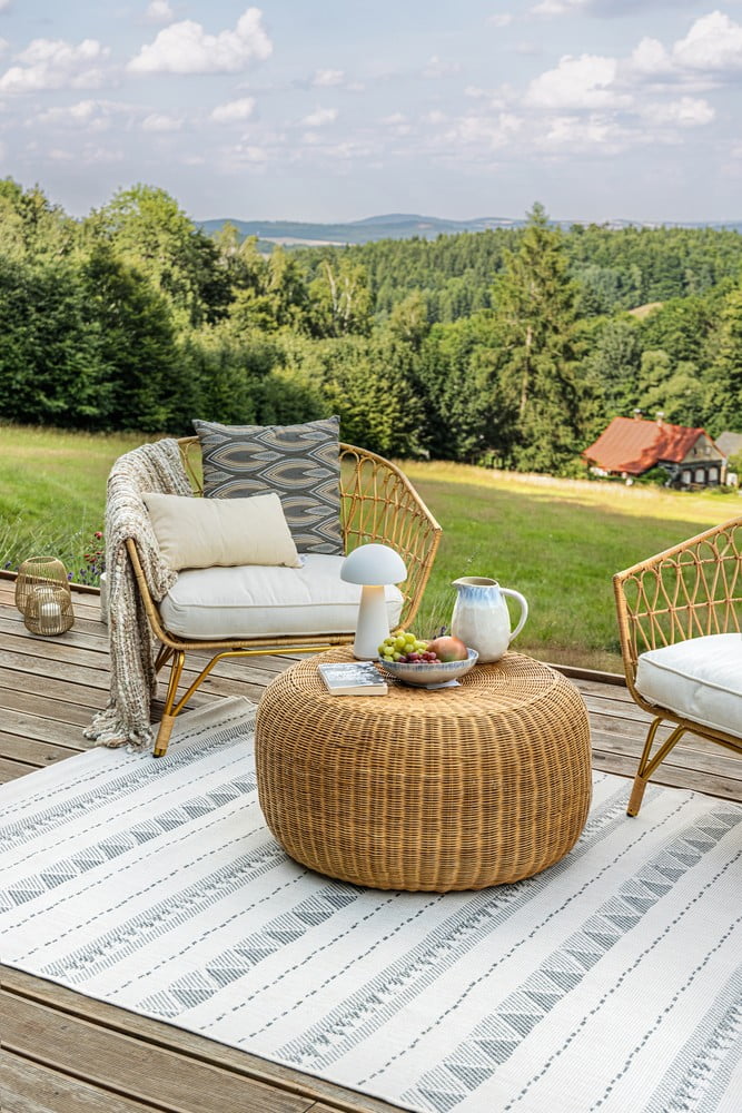 Inspirace: Boho styl, Zahrada, Textil