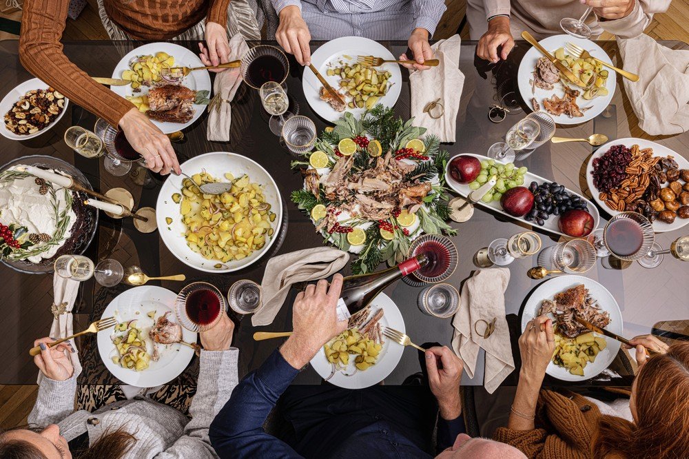 Inspirace: Vánoce, Jídelna
