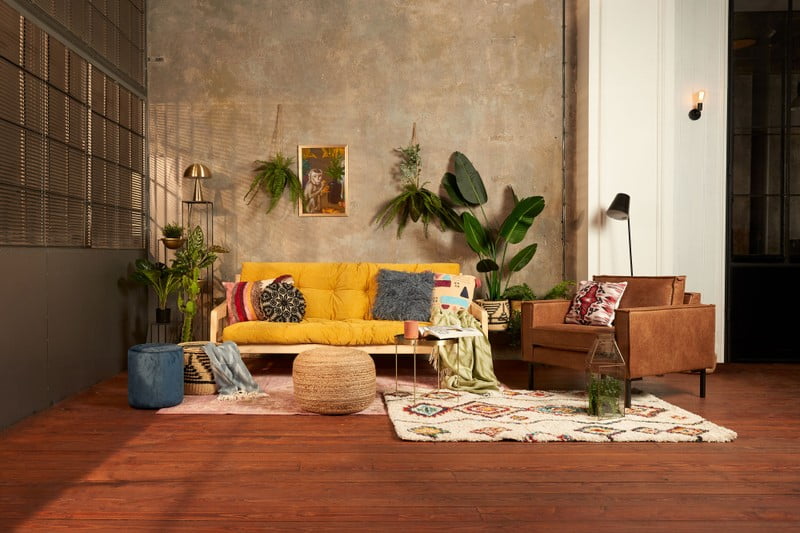 Inspirace: Obývací pokoj, Boho styl