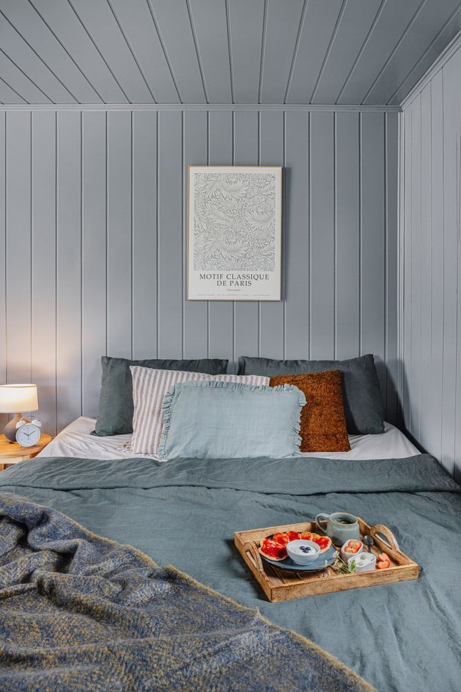 Inspirace: Ložnice, Rustikální styl, Textil