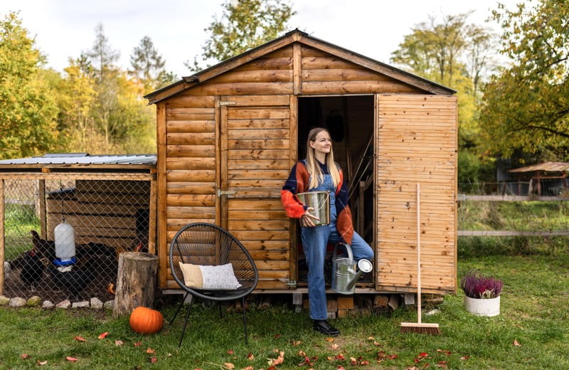 Jak zazimovat zahradní nábytek a další vybavení