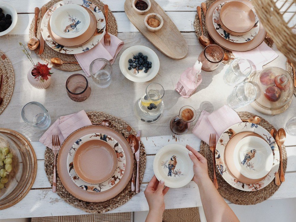 Inspirace: Jídelna, Romantický styl