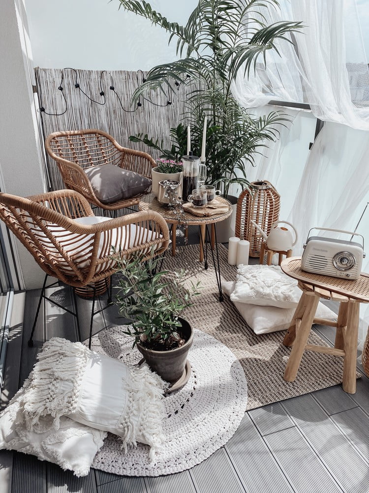 Inspirace: Balkon a terasa, Léto, Zahrada