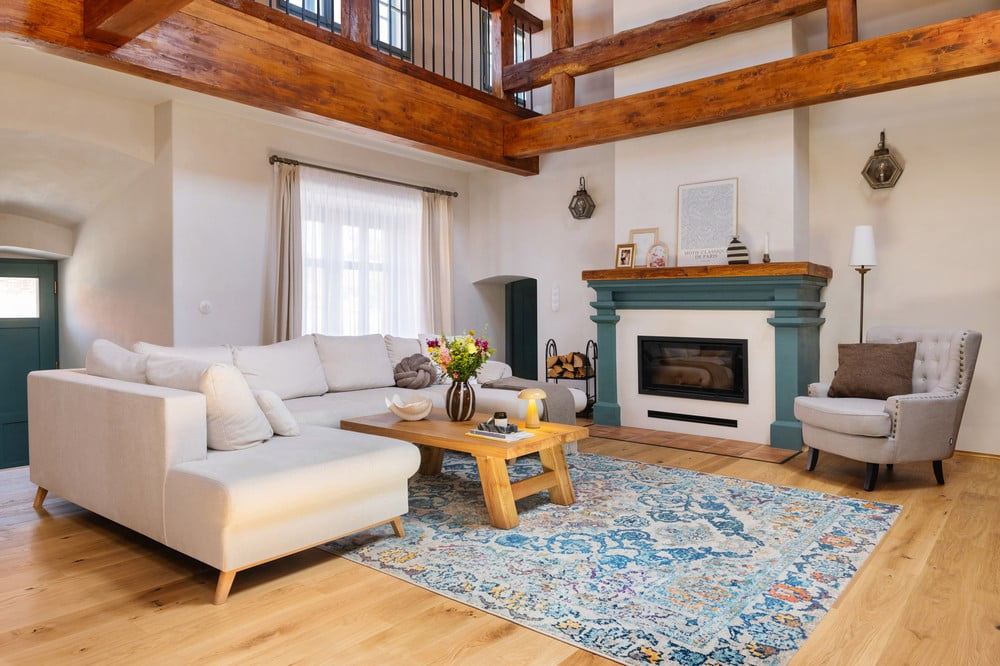 Inspirace: Obývací pokoj, Rustikální styl