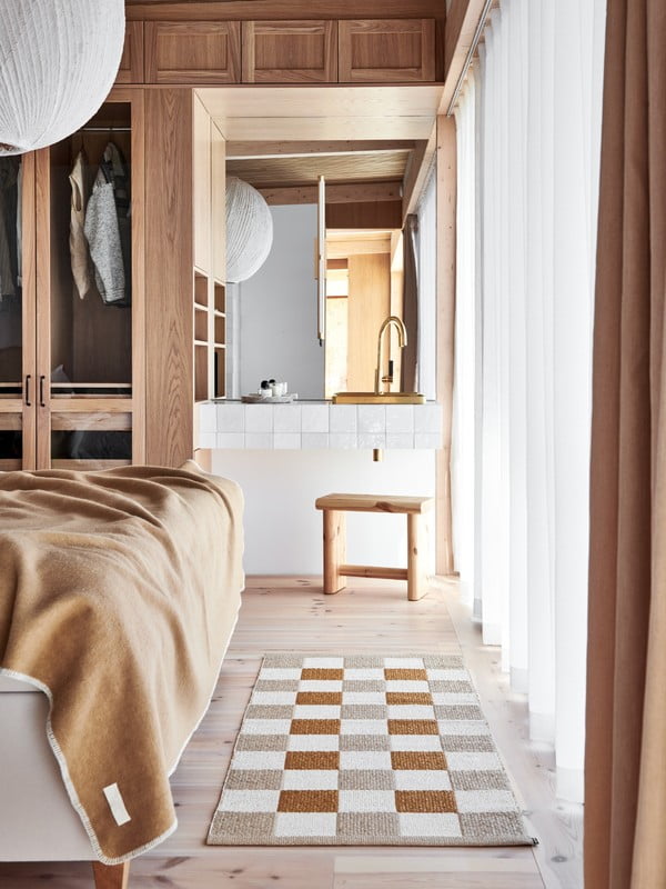 Inspirace: Prémiové značky, Ložnice, Skandinávský styl, Textil