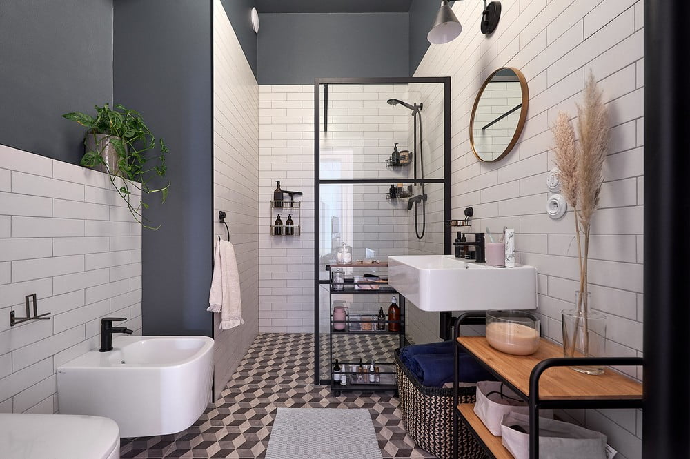 Inspirace: Koupelna, Industriální styl