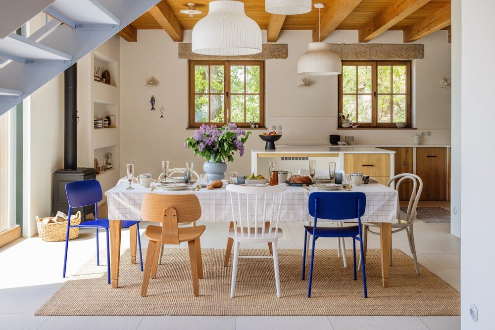 Inspirace: Jídelna, Rustikální styl