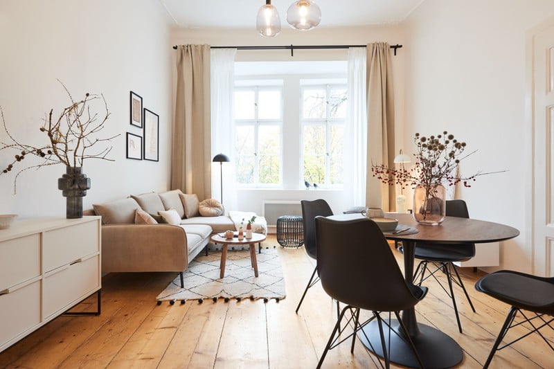 Inspirace: Skandinávský styl, Obývací pokoj, B2B STL