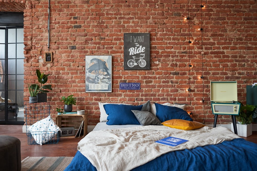 Inspirace: Ložnice, Industriální styl