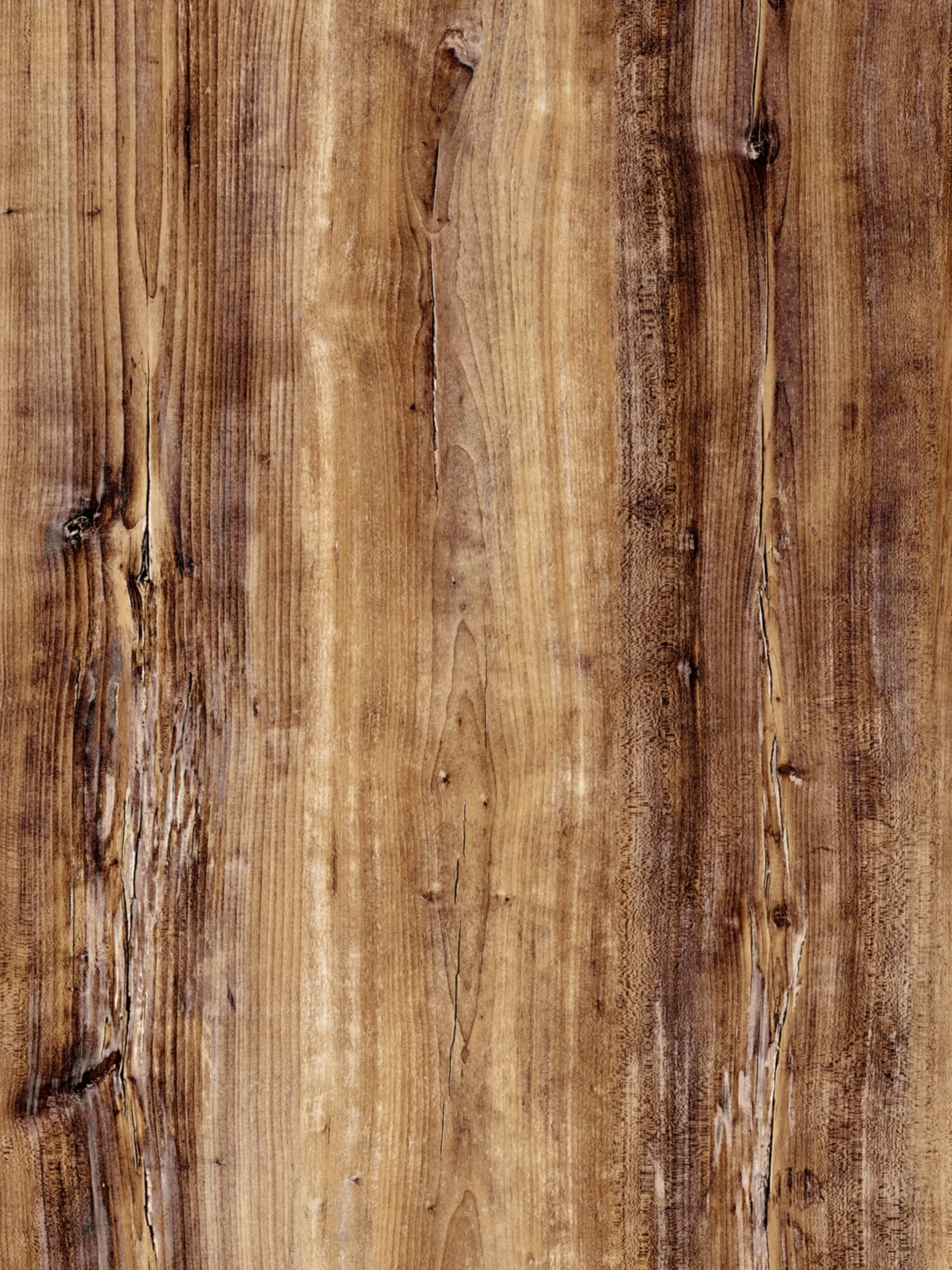 Třívrstvá dřevotřísková deska v dekoru borovice Arizona bude krásně ladit s bílou kuchyňskou linkou.