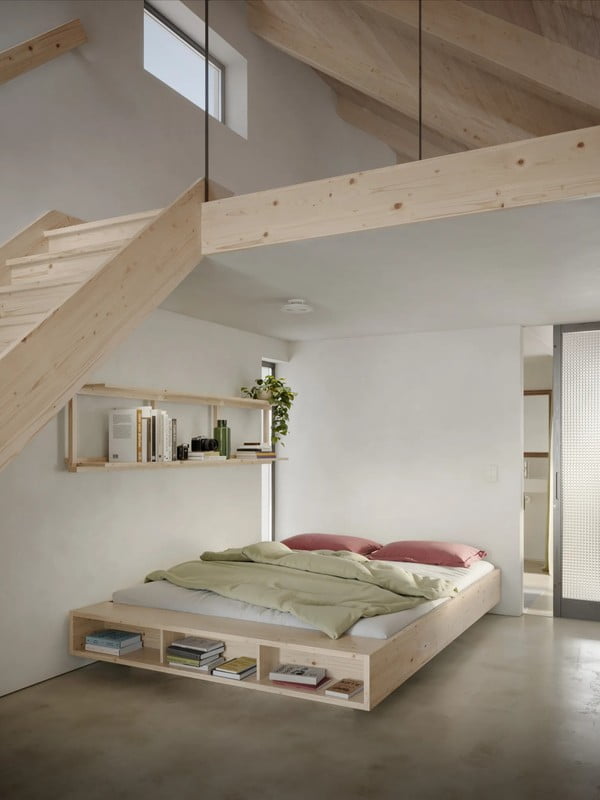 Inspirace: Ložnice, Skandinávský styl