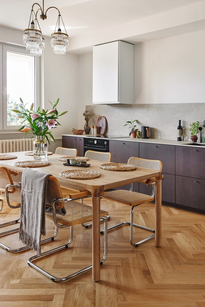 Inspirace: Jídelna, Kuchyň a jídelna