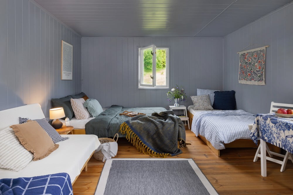 Inspirace: Ložnice, Rustikální styl, Textil