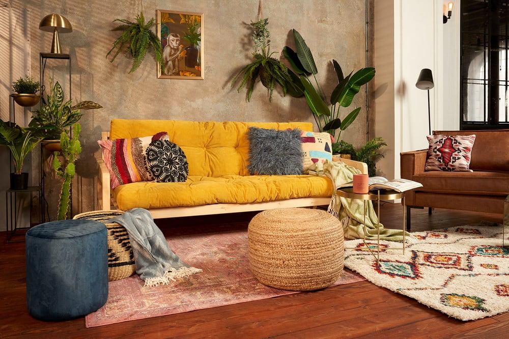 Inspirace: Obývací pokoj, Boho styl