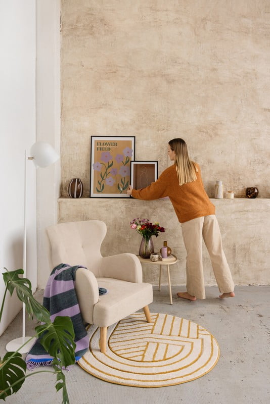 Inspirace: Obývací pokoj, Romantický styl