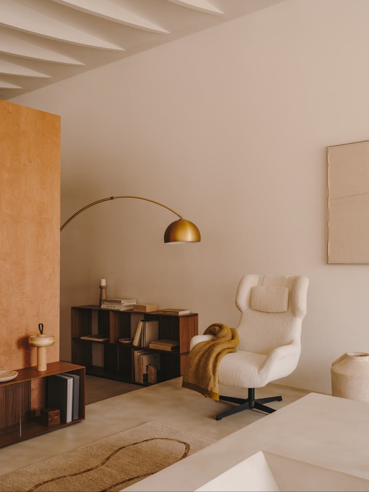 Inspirace: Obývací pokoj, Skandinávský styl, Textil