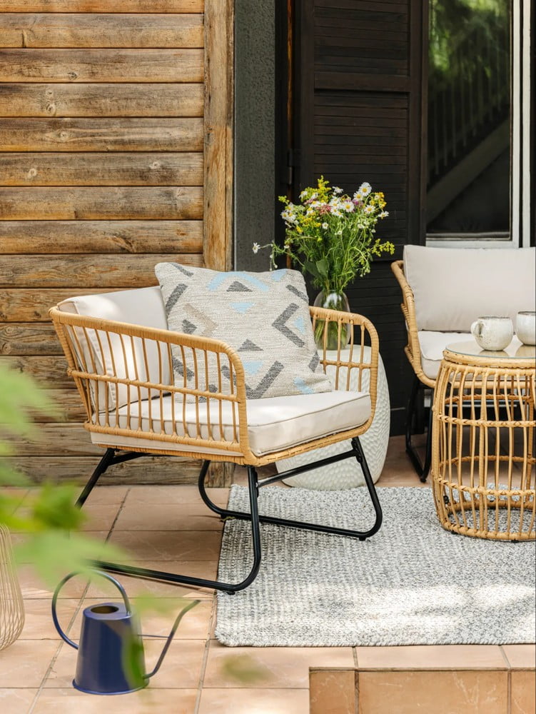 Inspirace: Rustikální styl, Zahrada, Balkon a terasa, Textil