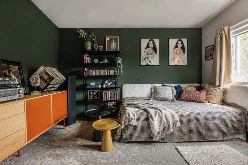 Inspirace: Obývací pokoj, Pracovna, Bonami návrh interiéru