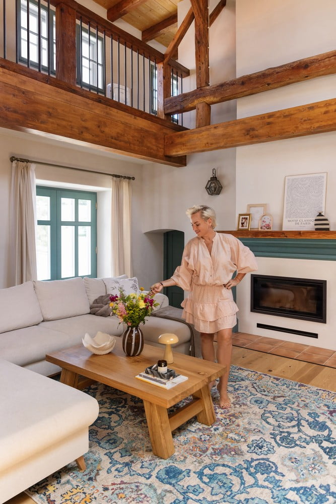 Inspirace: Obývací pokoj, Rustikální styl