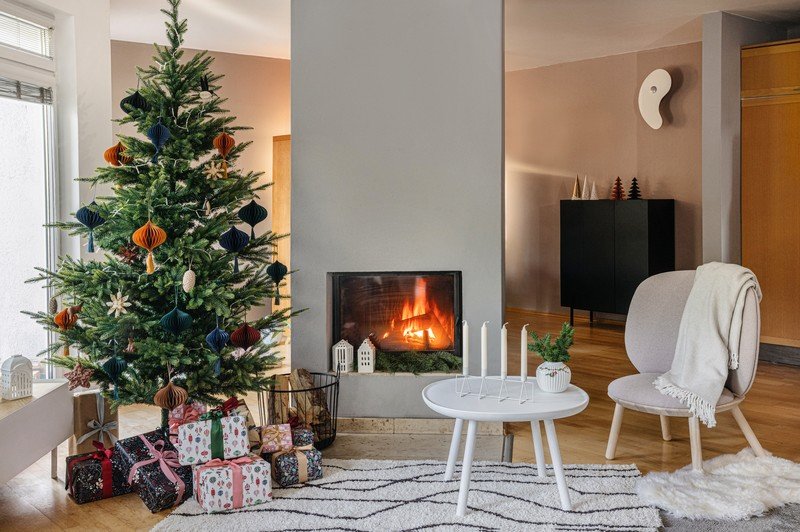 Inspirace: Vánoce, Obývací pokoj