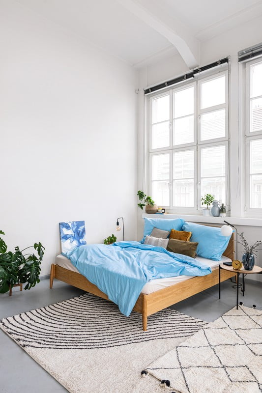 Inspirace: Ložnice, Skandinávský styl