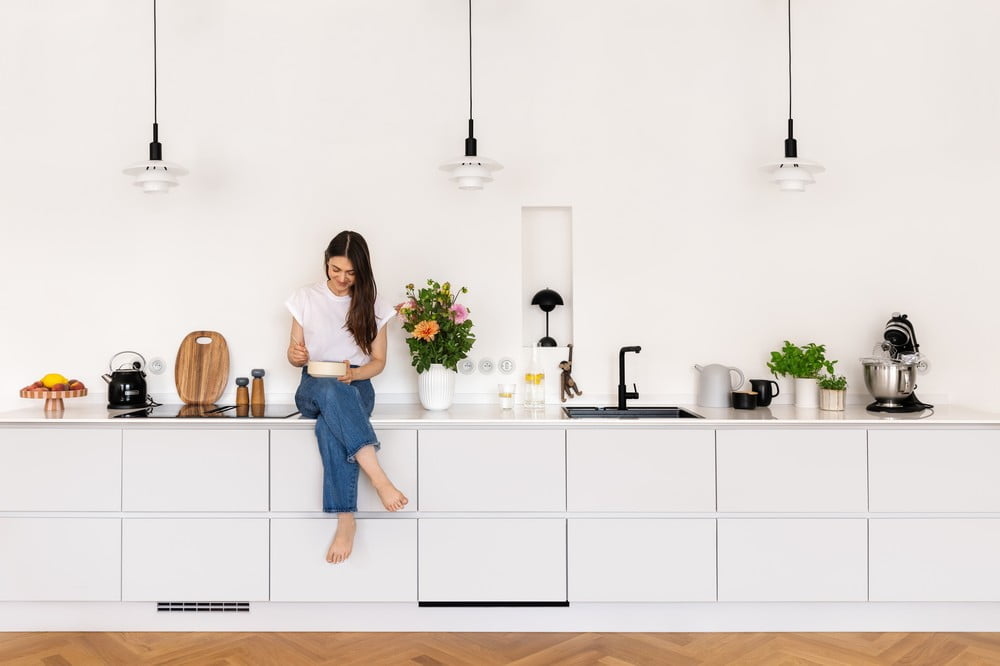 Inspirace: Kuchyň a jídelna, Skandinávský styl