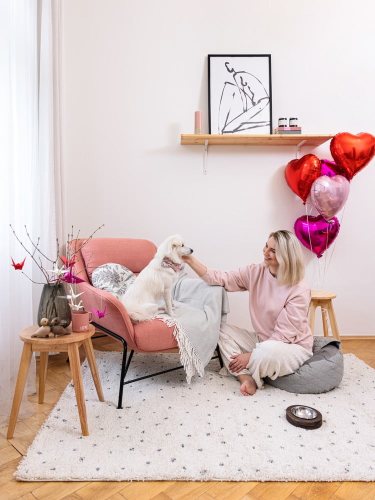 Inspirace: Valentýn, Obývací pokoj