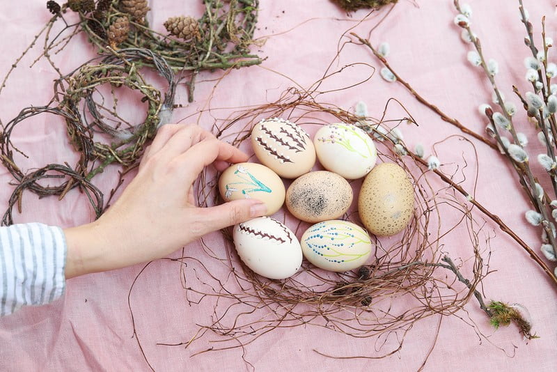 5 tipů, jak jednoduše ozdobit velikonoční vajíčka