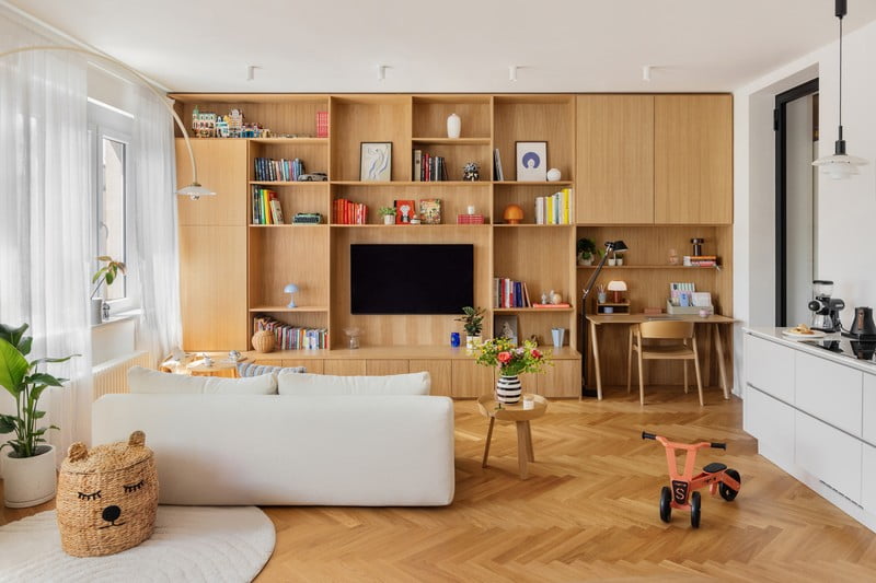 Inspirace: Obývací pokoj, Skandinávský styl