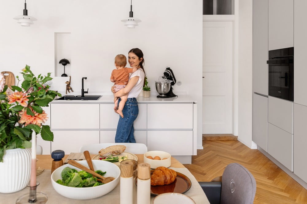 Inspirace: Kuchyň a jídelna, Skandinávský styl