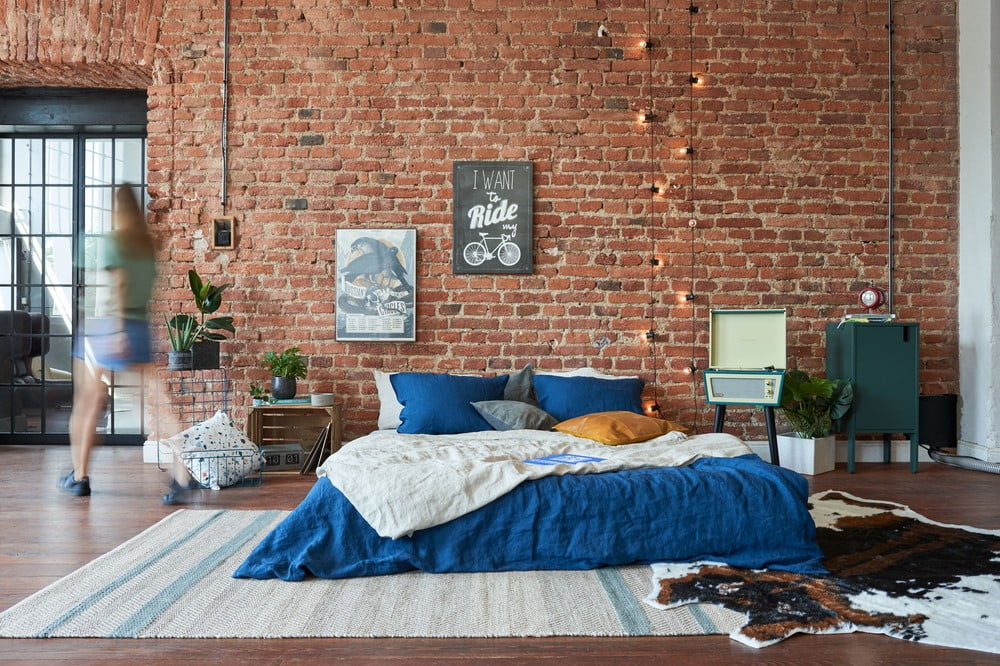 Inspirace: Ložnice, Industriální styl