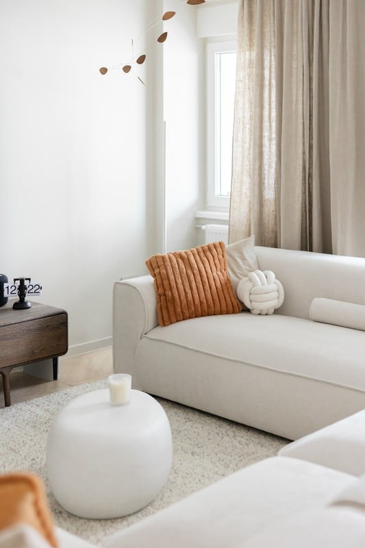 Inspirace: Obývací pokoj, Skandinávský styl, Návštěvy