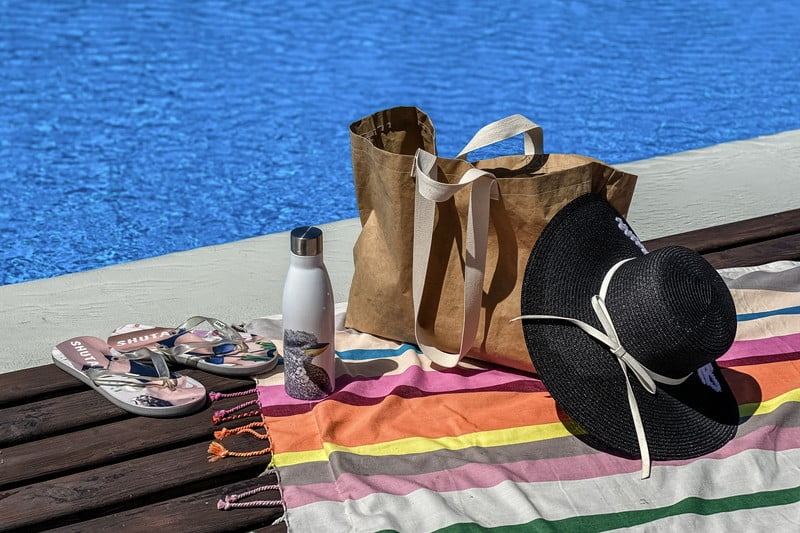 DIY: Plážová taška z pratelného papíru