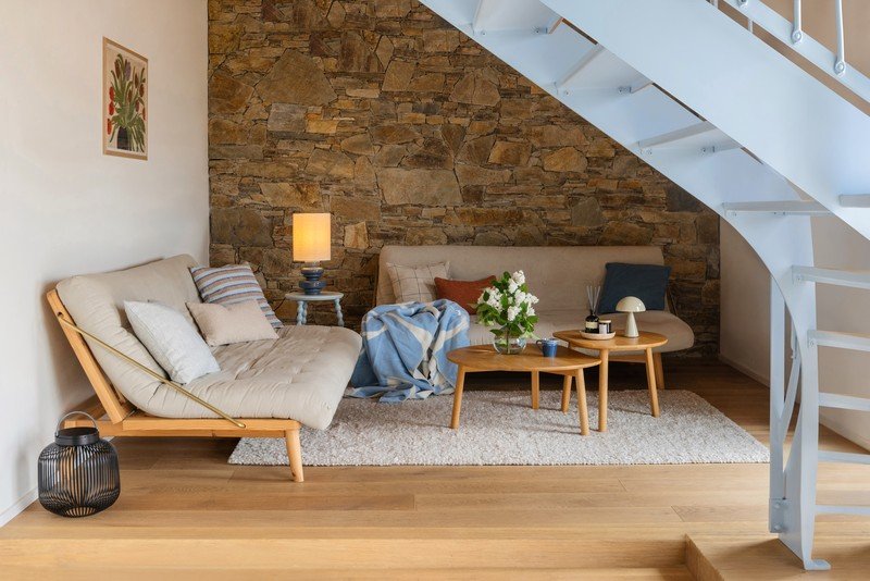 Inspirace: Obývací pokoj, Rustikální styl