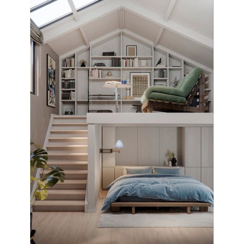 Inspirace: Ložnice, Skandinávský styl