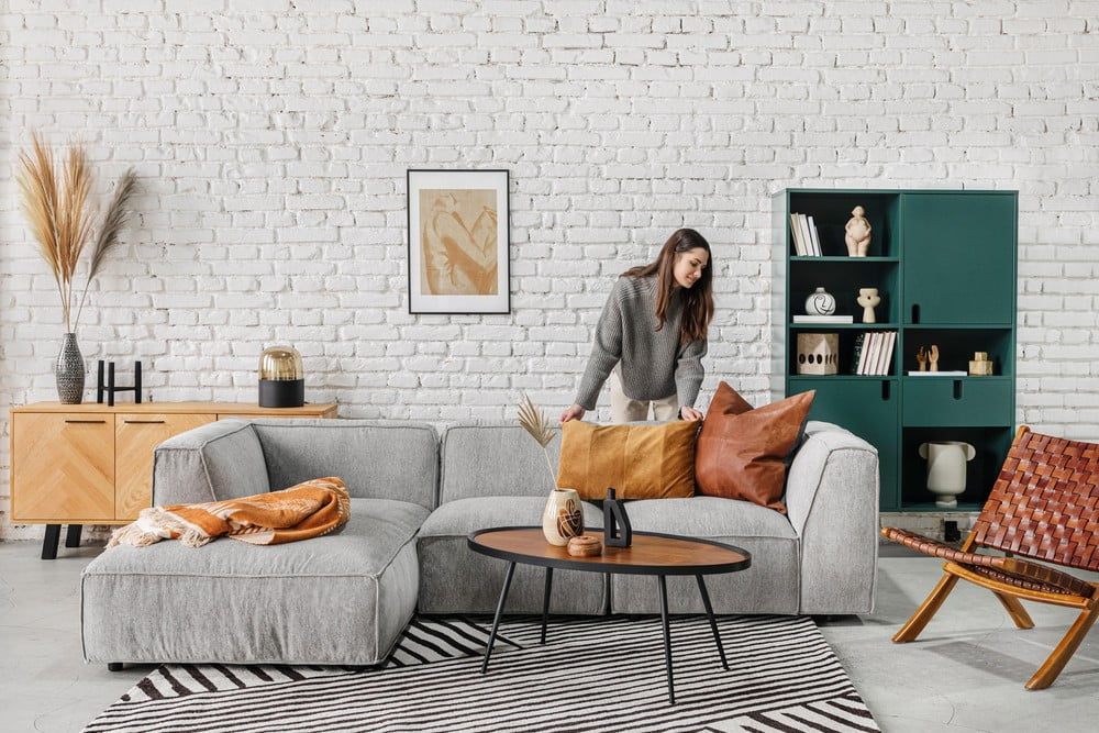 Inspirace: Skandinávský styl, Obývací pokoj