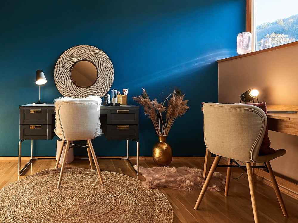 Inspirace: Glamour styl, Pracovna