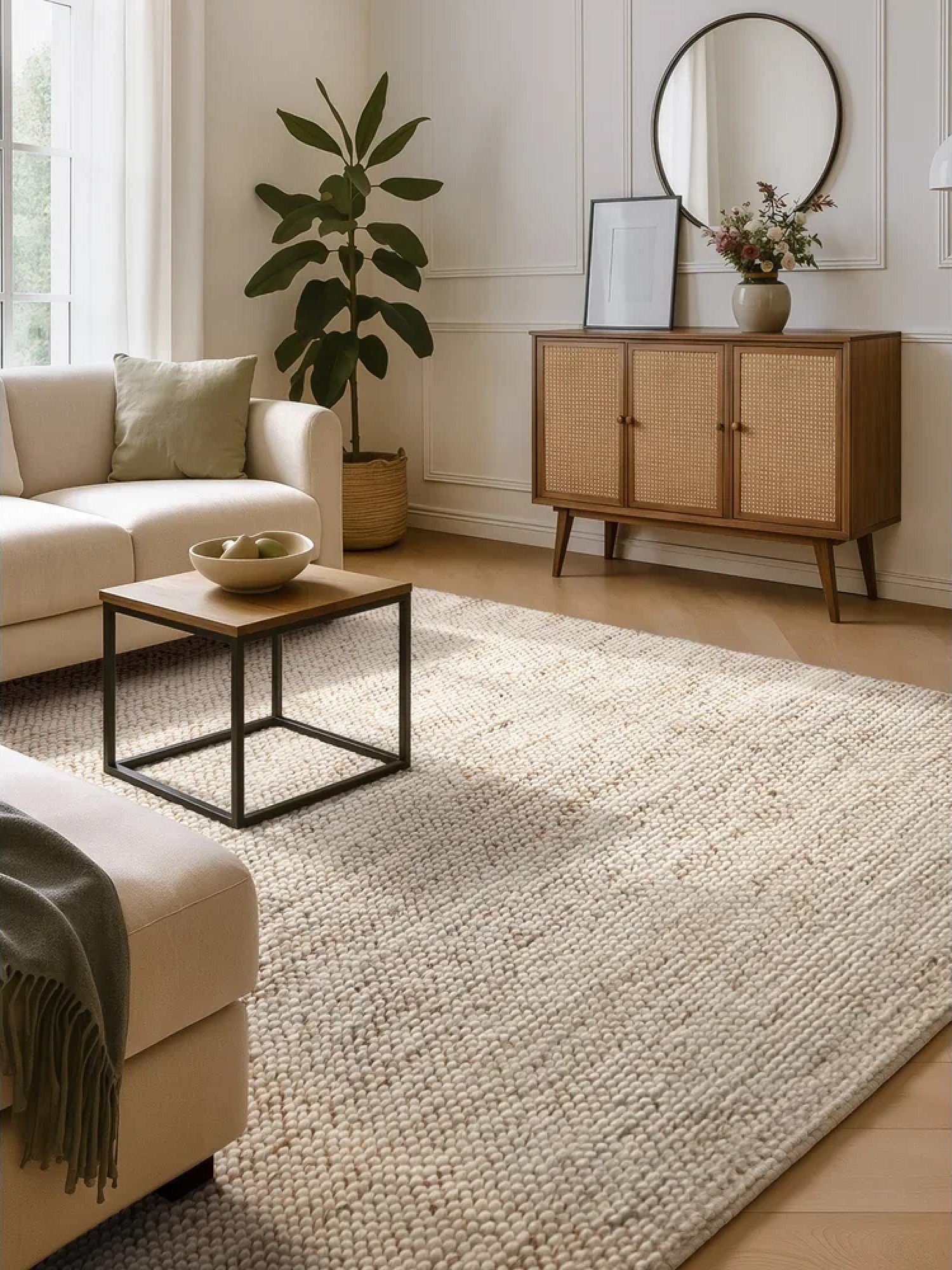 Obdelníkový koberec je sázka na jistotu.