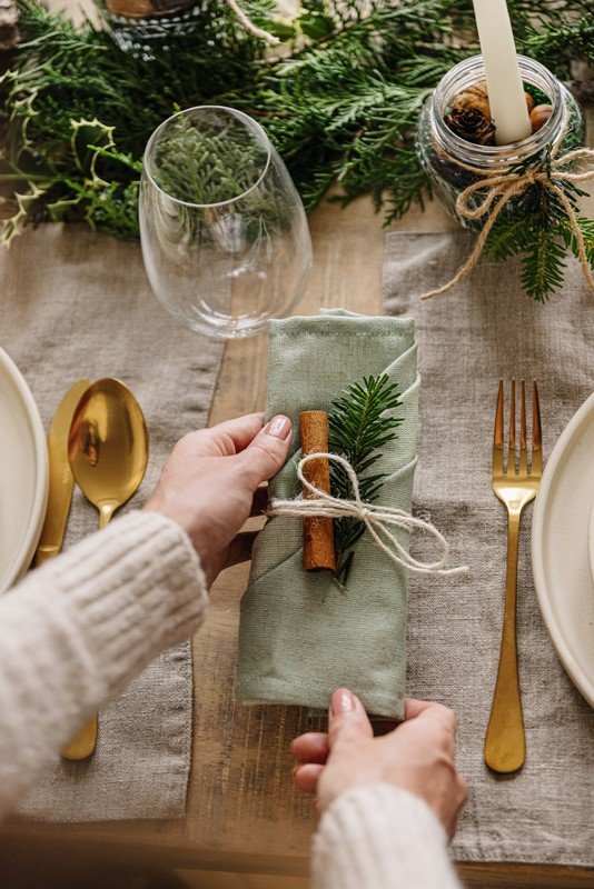 Inspirace: Vánoce, Dekorace , Jídelna