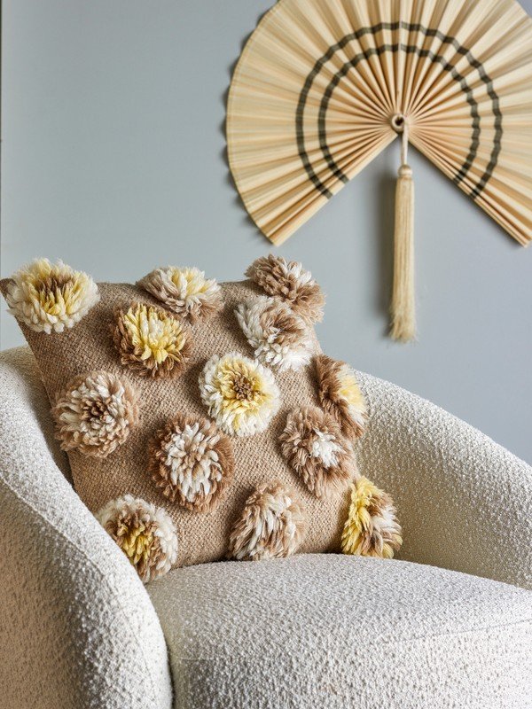 Inspirace: Textil, Obývací pokoj, Boho styl