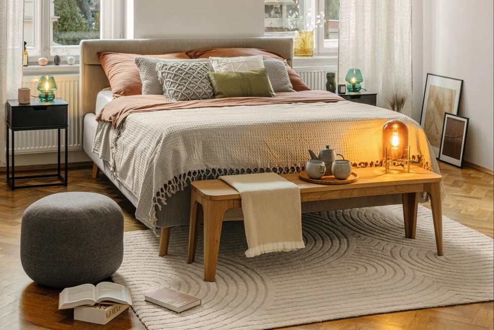 Inspirace: Ložnice, Textil