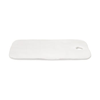 Platou / suport pentru vase fierbinți din gresie ceramică costa nova lisa, lungime 32 cm, alb