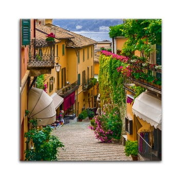Tablou styler glas destination como dos, 50 x 50 cm