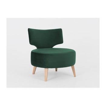 Fotoliu custom form flippin, verde închis