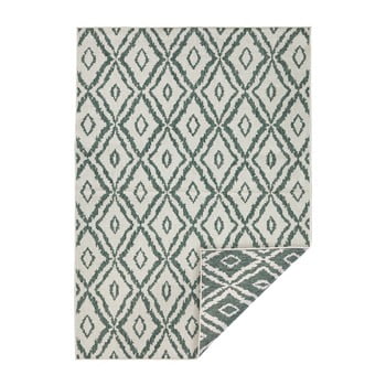 Covor reversibil bougari rio, 120 x 170 cm, verde - alb