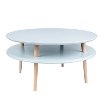 Măsuță de cafea ragaba ufo Ø 70 cm, gri deschis