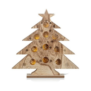 Decorațiune luminoasă cu led, din lemn markslöjd prince, înălțime 40 cm