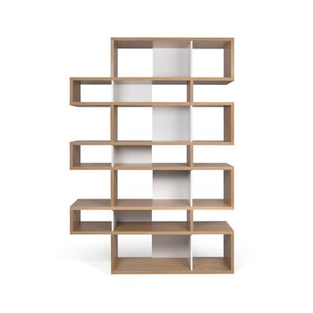 Bibliotecă temahome london, 220 x 34 cm, maro deschis